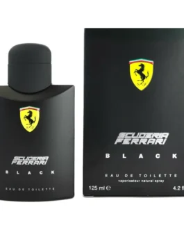 Ferrari Scuderia Black By Ferrari 4.2 oz. Eau De Toilette Spray Cologne For Men