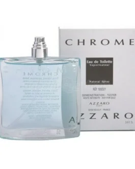 Azzaro Chrome By Azzaro 3.4 oz. Eau De Toilette Spray Cologne For Men Tester